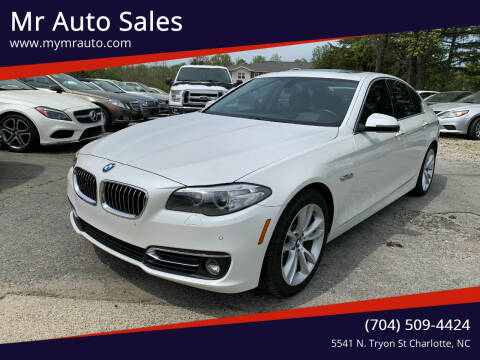 2016 BMW 5 Series for sale at Mr Auto Sales in Charlotte NC