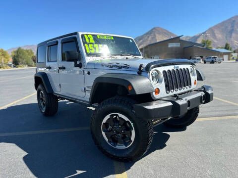 2012 Jeep Wrangler Unlimited for sale at DR JEEP in Salem UT