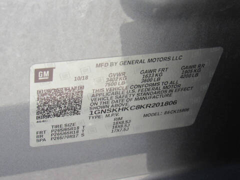 2019 Chevrolet Suburban LT