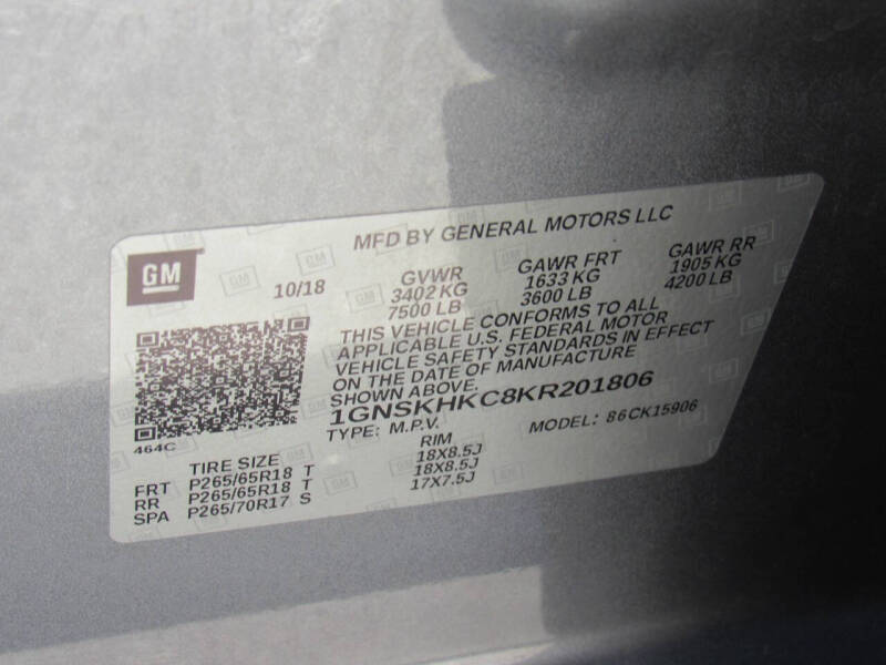 2019 Chevrolet Suburban LT