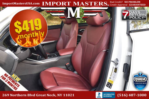 2022 BMW 3 Series for sale at Import Masters in Great Neck NY