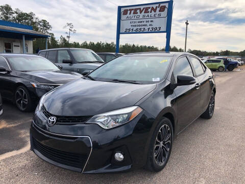 2015 Toyota Corolla for sale at Stevens Auto Sales in Theodore AL