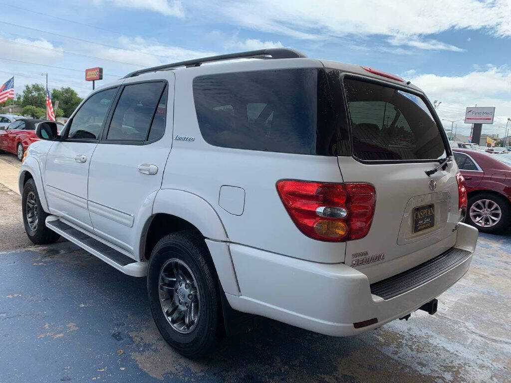 2003 Toyota Sequoia for sale at Caspian Auto Sales in Oklahoma City, OK