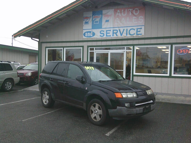 2004 Saturn Vue for sale at 777 Auto Sales and Service in Tacoma WA