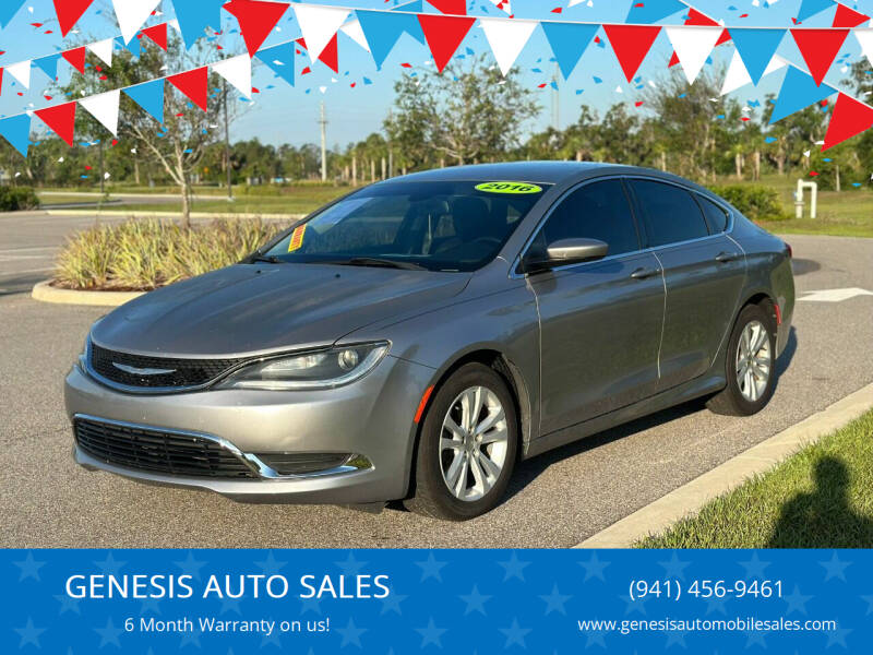 2016 Chrysler 200 for sale at GENESIS AUTO SALES in Port Charlotte FL