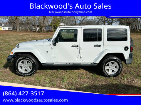 2018 Jeep Wrangler JK Unlimited for sale at Blackwood's Auto Sales in Union SC