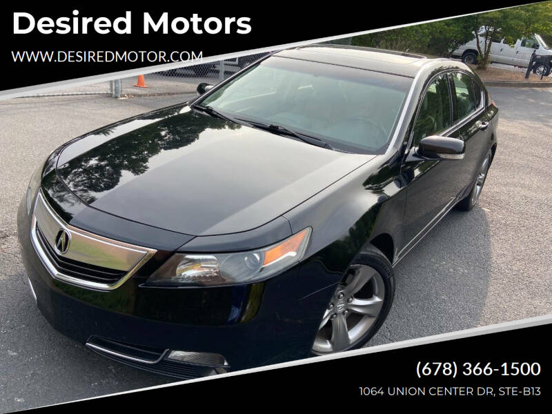 2012 Acura TL for sale at Desired Motors in Alpharetta GA