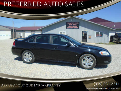 2009 Chevrolet Impala for sale at PREFERRED AUTO SALES in Lockridge IA