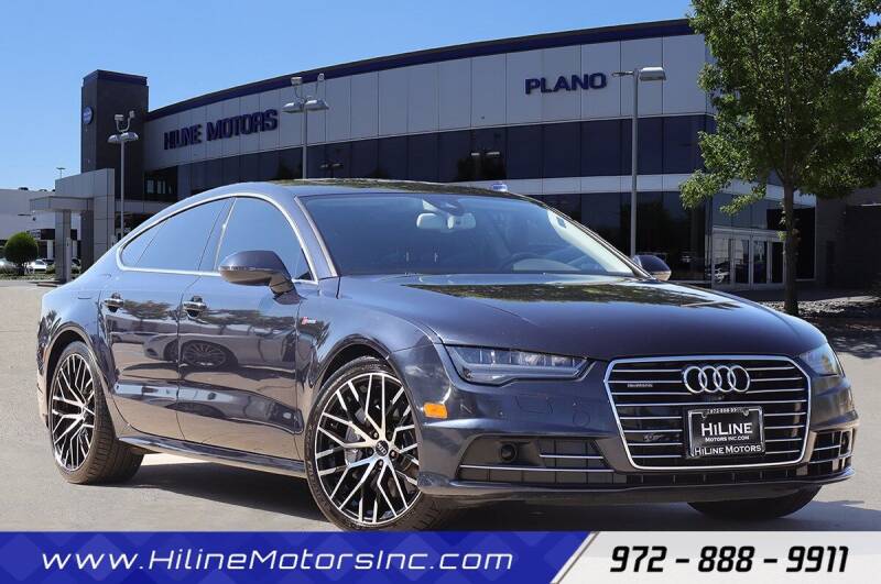 2017 Audi A7 for sale at HILINE MOTORS in Plano TX