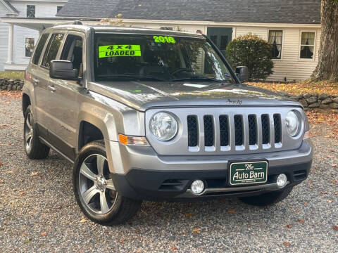 2016 Jeep Patriot for sale at The Auto Barn in Berwick ME