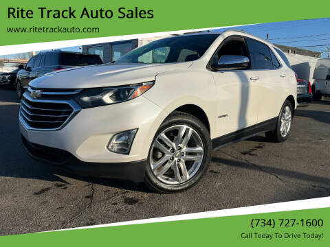 2018 Chevrolet Equinox for sale at Rite Track Auto Sales in Wayne MI