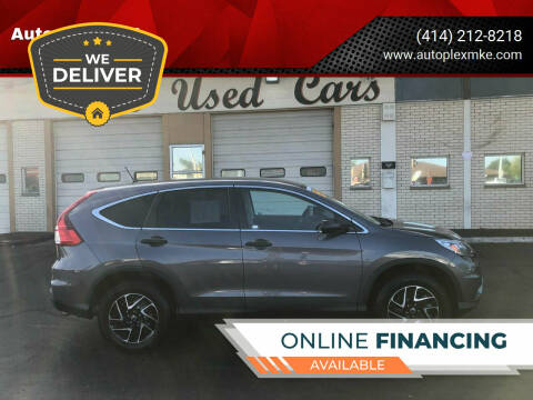2016 Honda CR-V for sale at Autoplexwest in Milwaukee WI