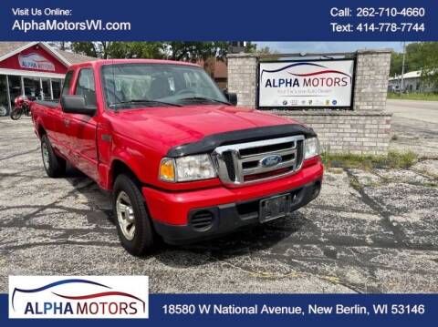 2008 Ford Ranger for sale at Alpha Motors in New Berlin WI