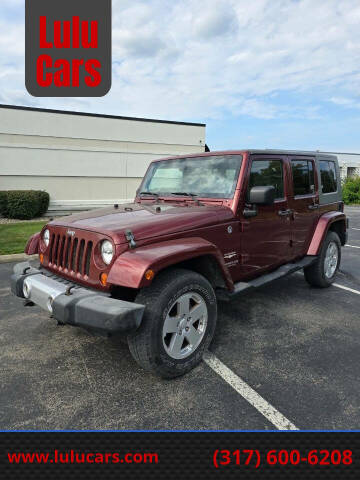 2008 Jeep Wrangler Unlimited for sale at Lulu Cars in Indianapolis IN