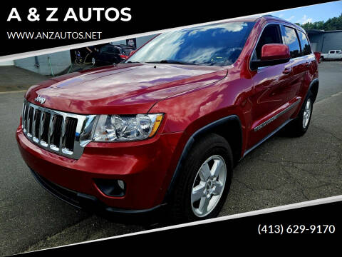 2011 Jeep Grand Cherokee for sale at A & Z AUTOS in Westfield MA