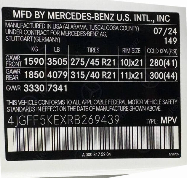 2024 Mercedes-Benz GLS GLS 450