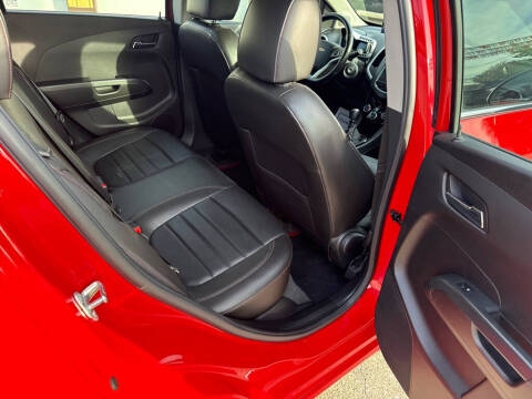 2013 Chevrolet Sonic RS Manual