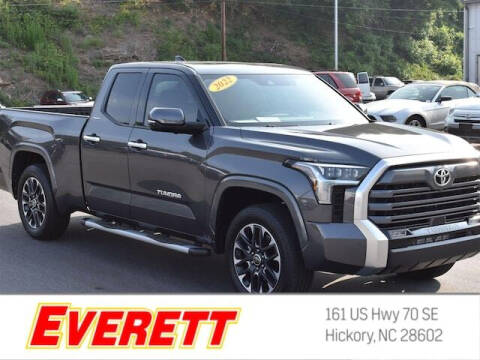 2022 Toyota Tundra for sale at Everett Chevrolet Buick GMC in Hickory NC