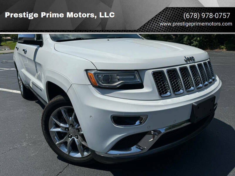 2014 Jeep Grand Cherokee for sale at Prestige Prime Motors, LLC in Buford GA