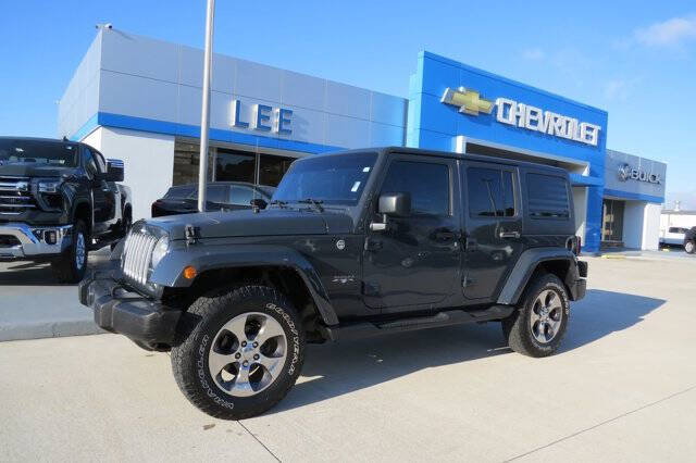 2016 Jeep Wrangler Unlimited for sale at LEE CHEVROLET PONTIAC BUICK in Washington NC