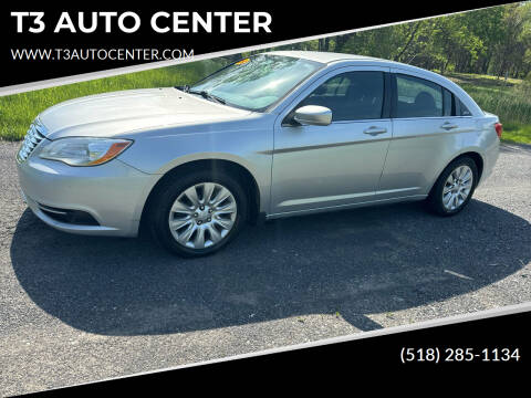 2012 Chrysler 200 for sale at T3 AUTO CENTER in Glenmont NY