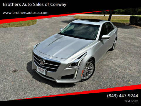 2014 Cadillac CTS for sale at Brothers Auto Sales of Conway in Conway SC