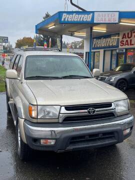 2002 Toyota 4Runner for sale at Preferred Motors, Inc. in Tacoma WA