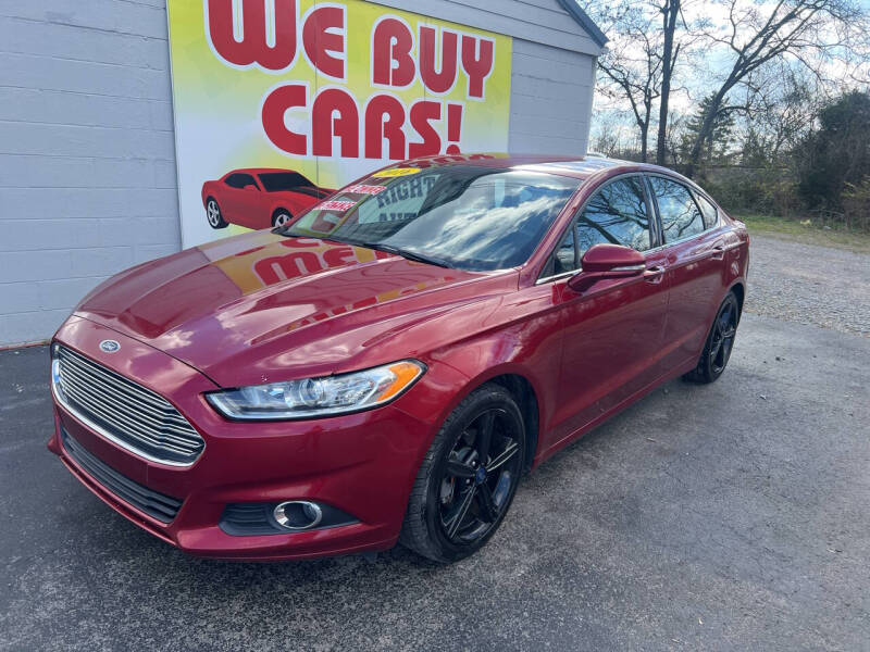 2016 Ford Fusion for sale at Right Price Auto Sales in Murfreesboro TN