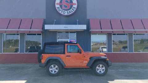 2018 Jeep Wrangler for sale at Strahan Auto Sales Petal in Petal MS