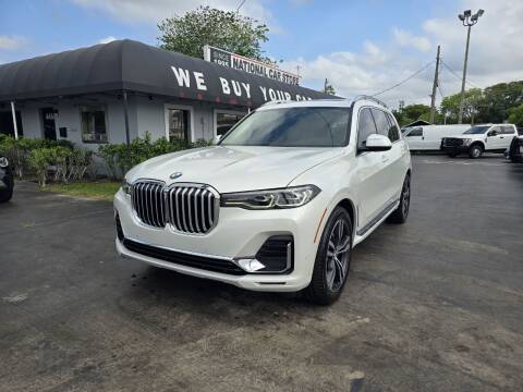 2019 BMW X7 for sale at National Car Store in West Palm Beach FL