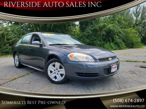 2010 Chevrolet Impala for sale at RIVERSIDE AUTO SALES INC in Somerset MA