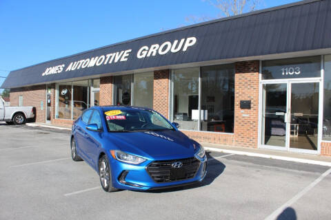 2017 Hyundai Elantra for sale at Jones Automotive Group in Jacksonville NC