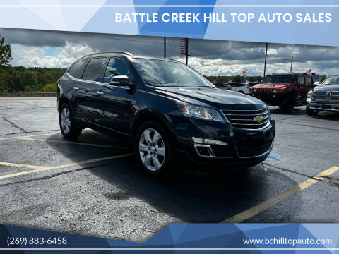2016 Chevrolet Traverse for sale at Battle Creek Hill Top Auto Sales in Battle Creek MI