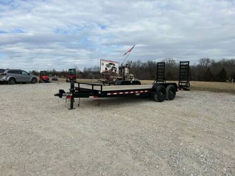 2020 H&H 20' Flatbed Trailer for sale at Ken's Auto Sales & Repairs in New Bloomfield MO
