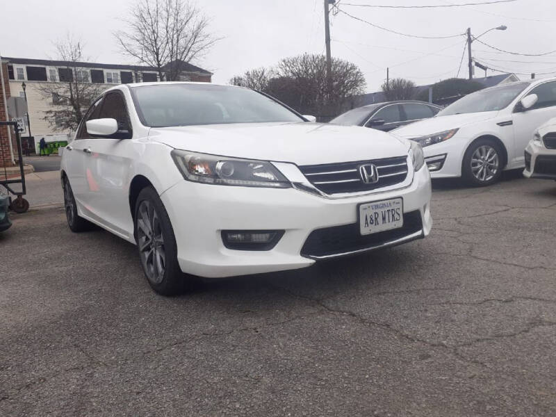 2015 Honda Accord for sale at A&R MOTORS in Portsmouth VA