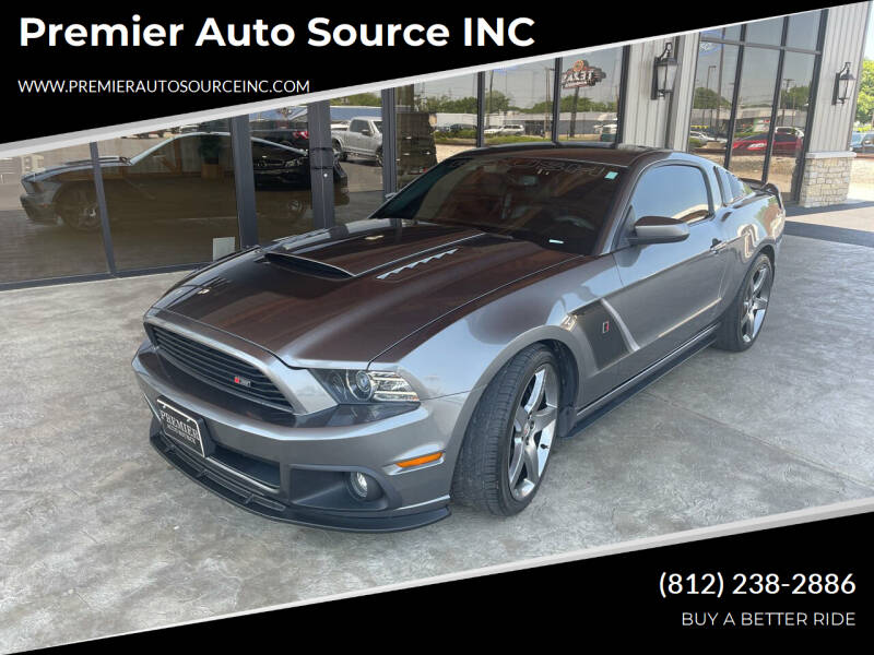 2013 Ford Mustang for sale at Premier Auto Source INC in Terre Haute IN