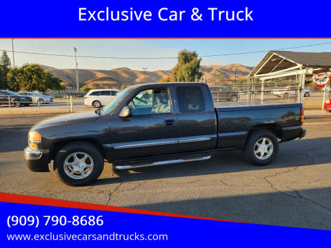 2004 GMC Sierra 1500 for sale at Exclusive Car & Truck in Yucaipa CA