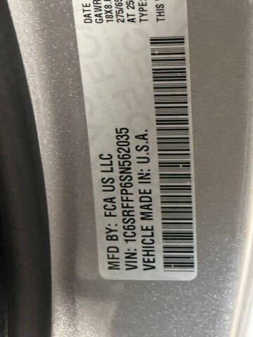 2025 RAM 1500
