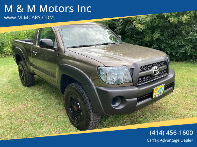 2011 Toyota Tacoma for sale at M & M Motors Inc in West Allis WI