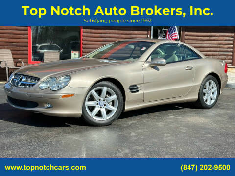 2003 Mercedes-Benz SL-Class for sale at Top Notch Auto Brokers, Inc. in McHenry IL