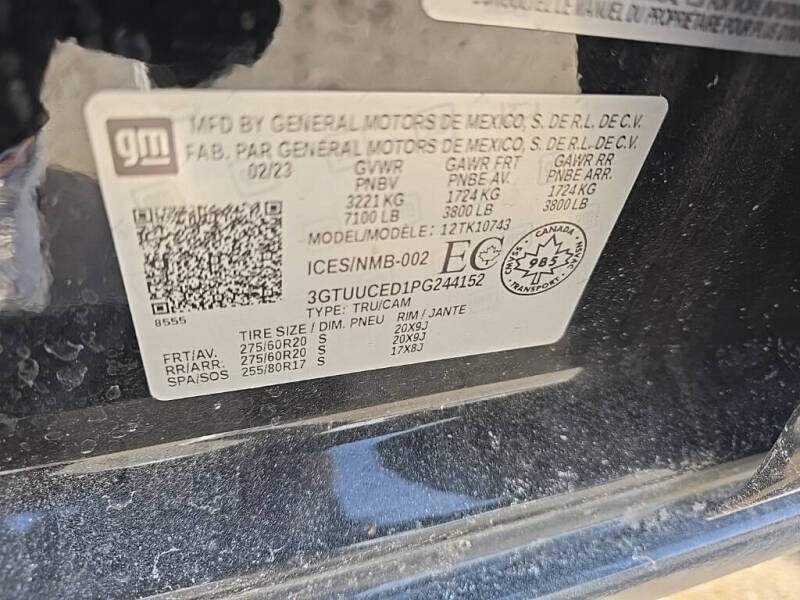 2023 GMC Sierra 1500