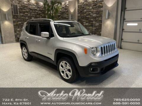 2016 Jeep Renegade for sale at Auto World Used Cars in Hays KS