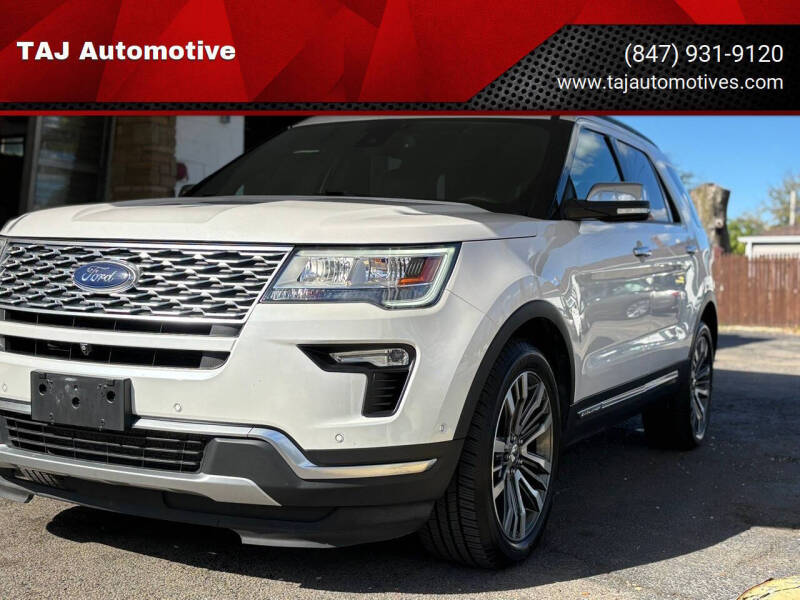 2018 Ford Explorer Platinum