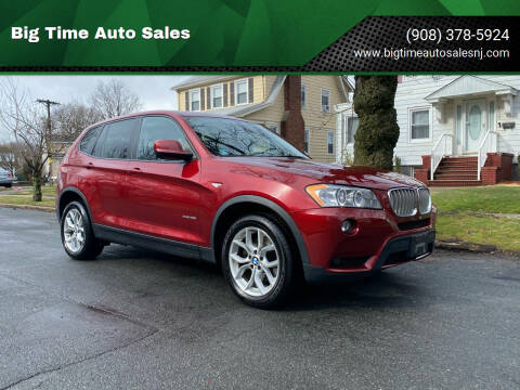 2011 BMW X3 for sale at Big Time Auto Sales in Vauxhall NJ