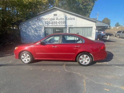 2010 Kia Optima for sale at ACTION NOW AUTO SALES in Cumming GA