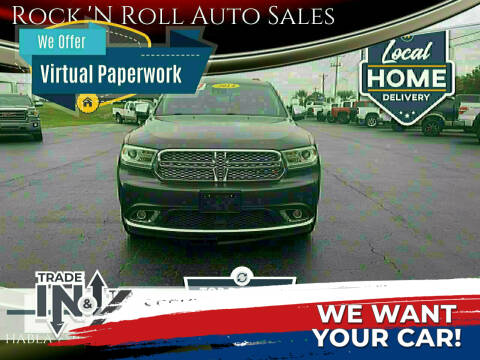 2014 Dodge Durango for sale at Rock 'N Roll Auto Sales in West Columbia SC