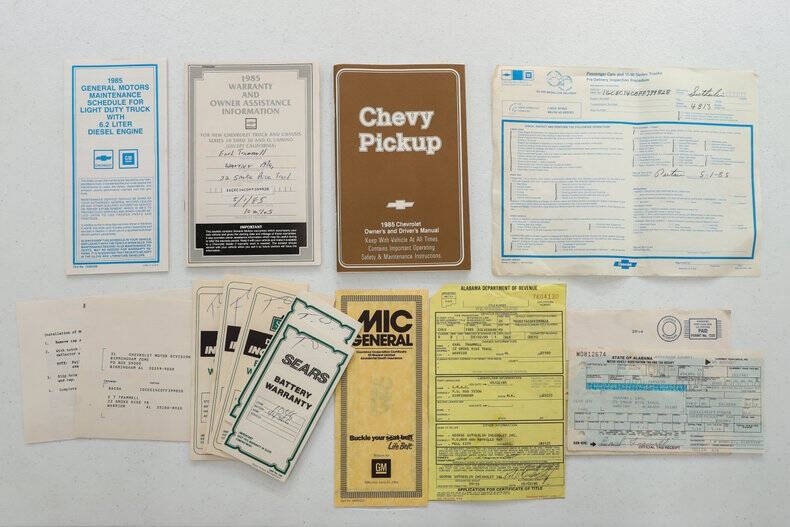 1985 Chevrolet C/K 10 Series