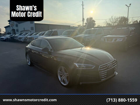 2018 Audi A5 Sportback for sale at Shawn's Motor Credit in Houston TX