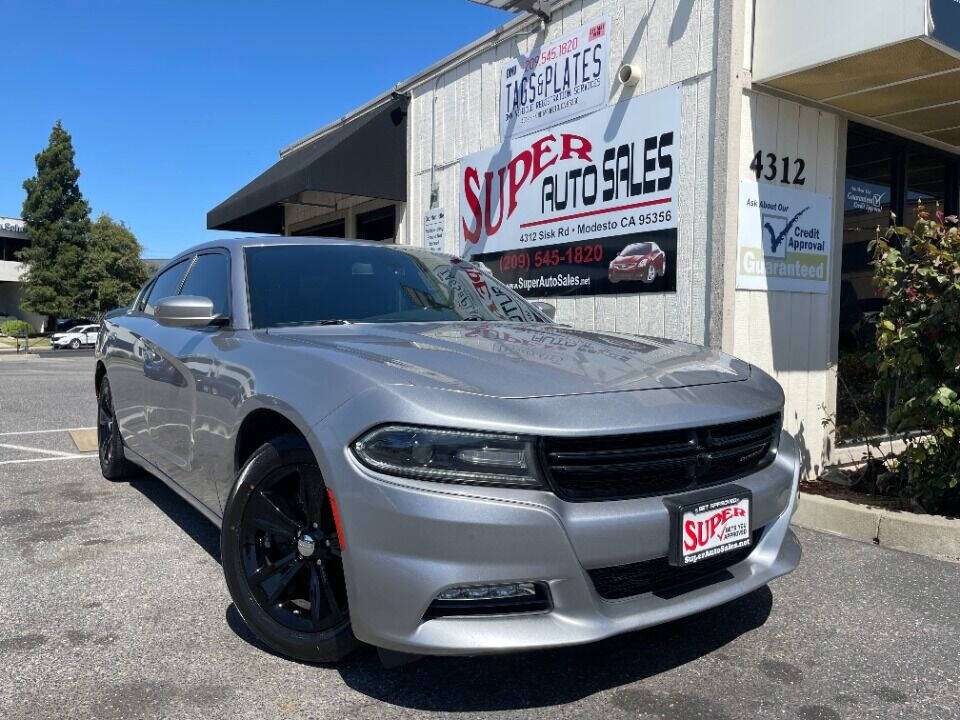 2018 Dodge Charger for sale at Super Auto Sales Modesto in Modesto, CA