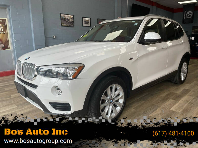 2017 BMW X3 for sale at Bos Auto Inc in Quincy MA